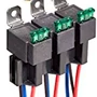 四脚30adc12v保险丝继电器
