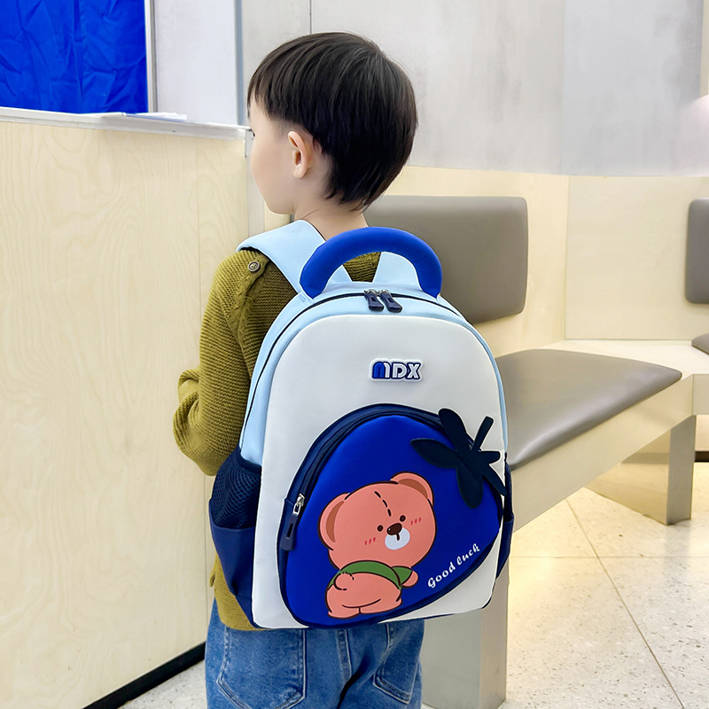 Mochila suave y encantadora para gatitos, niños y niñas, mochila infantil de dibujos animados, mochila infantil de gran capacidad.