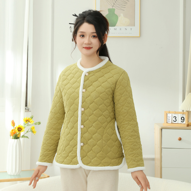 跨境批发韩国冬季马甲女士加绒加厚妈妈短款保暖马甲背心坎肩|undefined
