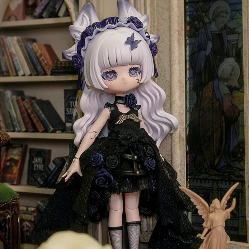 [正版米甜物语奇幻森林BJD盲盒12分BJD可动不可食用人偶]