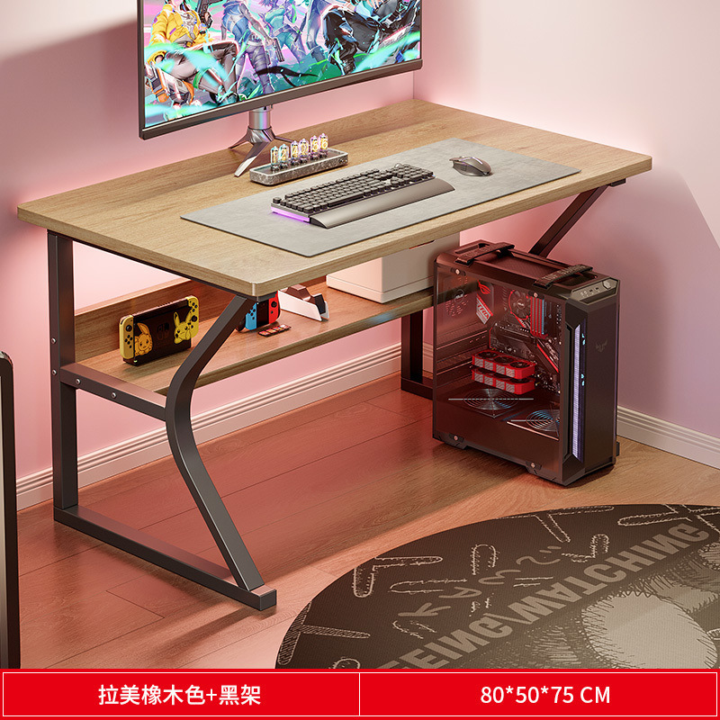 コンピュータデスクデスクトップ小型eスポーツテーブル寝室シンプルテーブル学生ホームデスク学習デスクワークベンチ|undefined