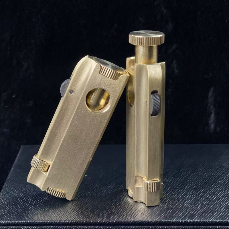 异形战壕手工纯铜煤油打火机E款复古便携打火机个性礼物批发|undefined