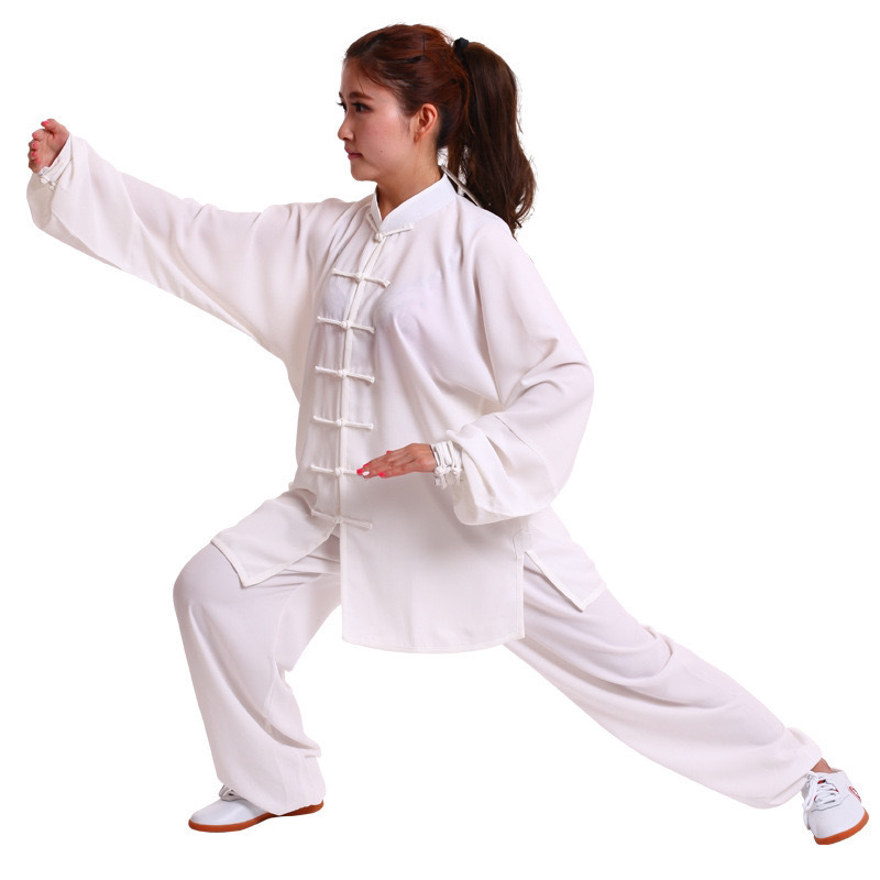 逐波Zooboo太极服太极练功训练锻炼晨练衣服太极拳武术服太极裤子|undefined