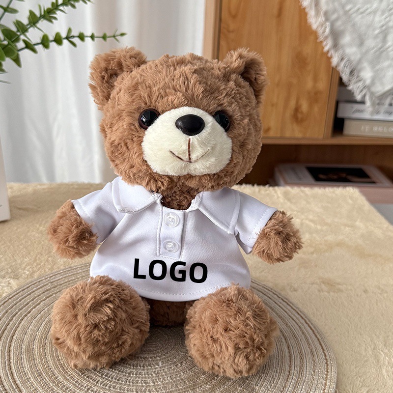 Logo imprimible Teddy Bear Teddy Bear DIY impresión de muñecas de regalo de la compañía de juguetes de peluche