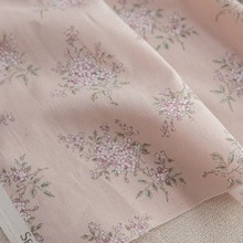 莉莉安全棉府绸数码印花布料日系风格面料小碎花布料服装面料