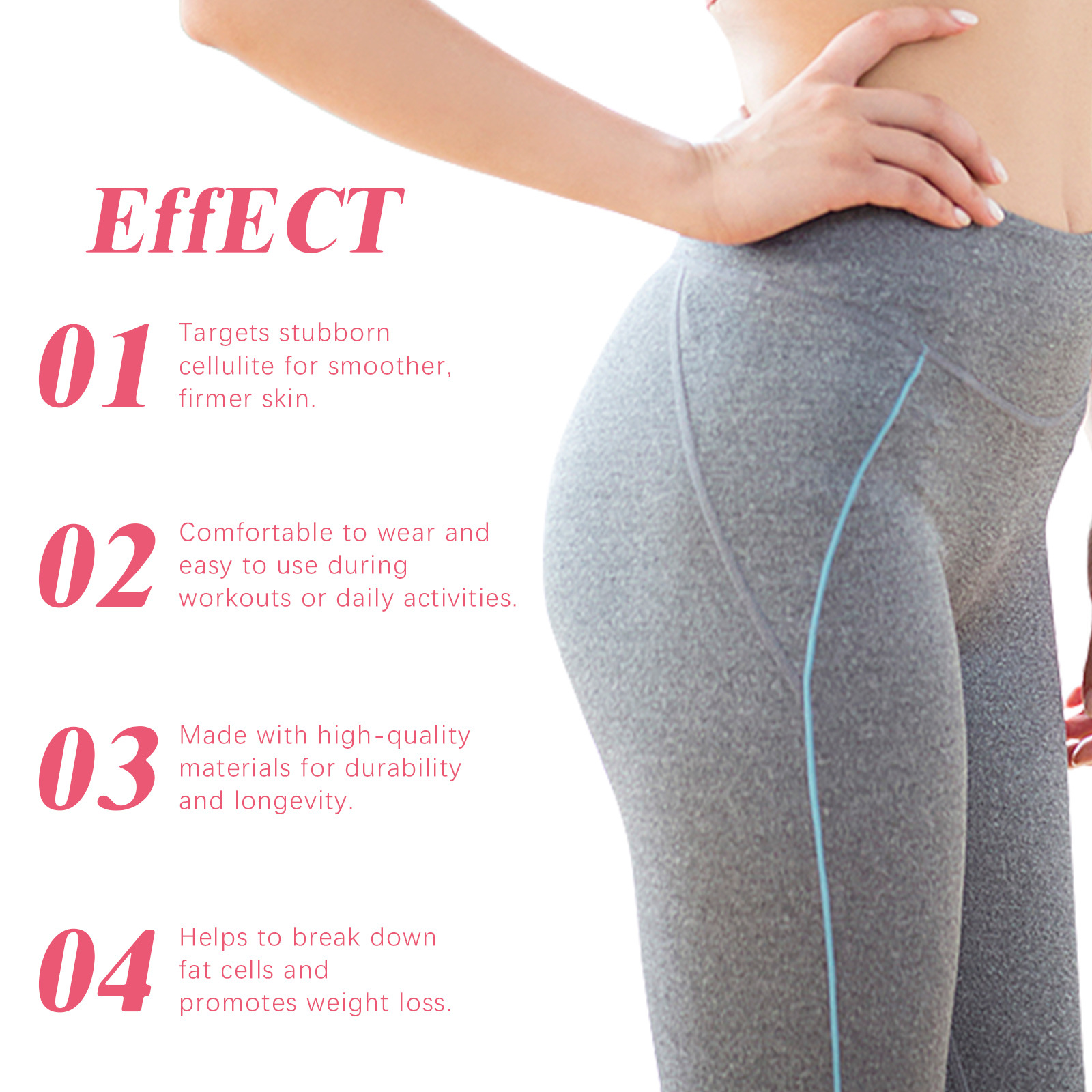 Il cerotto per il sollevamento delle cosce OUHOE stringe le gambe, i muscoli delle cosce, modellando il dimagrimento e la bellezza_voghion.com