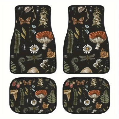 Crystal Velvet Car Decorative Floor Mats – Avtomobil döşəmə paspasları - new-car-floor-mats-82-3344cm-two-piece-set