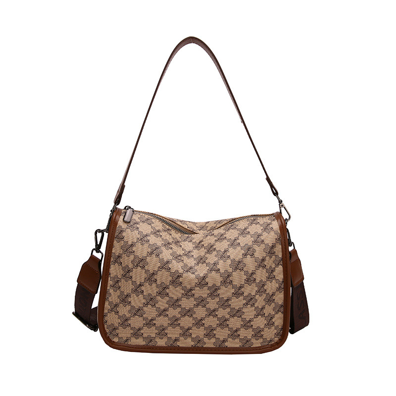 Borsa a spalla donna a cuscinetto stile retrò grande_voghion.com