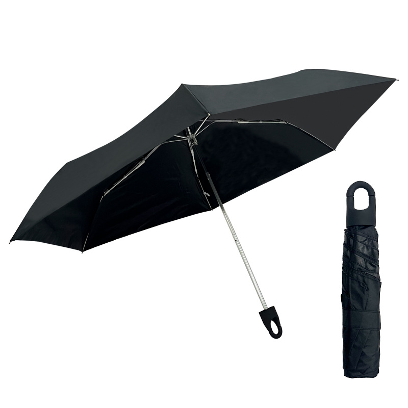 70% Top Quality Off Umbrella Women, UV Protection, Foldable, Dual-Use For Sun And Rain, Black Coating, Lightweight Waterproof_voghion.com