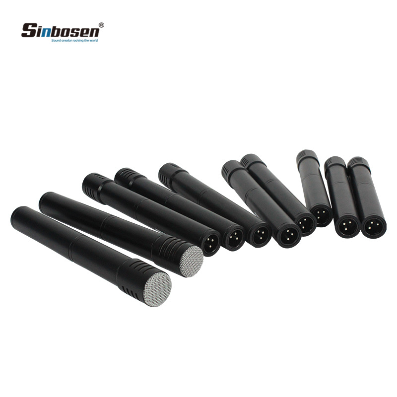 Micrófono de condensador de captación de rendimiento de coro Micrófono de grabación de entrevista anti-ruido de larga distancia q-602