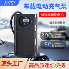 批发车载有线款充气泵手持便携式电动打气筒汽车用轮胎充气泵代发