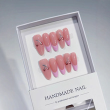 织梦少女花仙子手绘裙边立体樱桃显白纯欲俏皮可爱纯手工穿戴甲