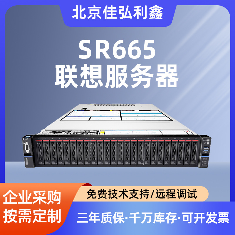 适用于联想服务器SR665电脑数据存储AI学习机架式8核企业级服务器