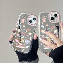 小动物咖啡适用iPhone16苹果15手机壳14/13ProMax/XR小米华为防摔