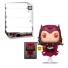 Glowing crimson minifigure