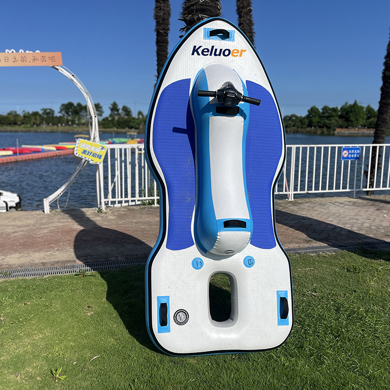 Electric inflatable aqua park, water speedboat 3