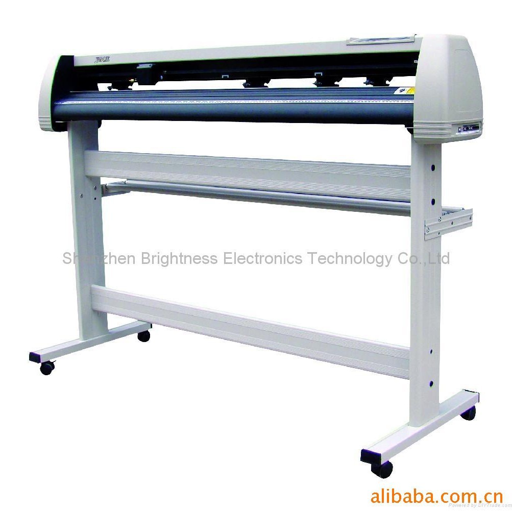 深圳销售博艺BY-1350不干胶刻字机绘图机CAD绘图仪玻璃贴刻绘机