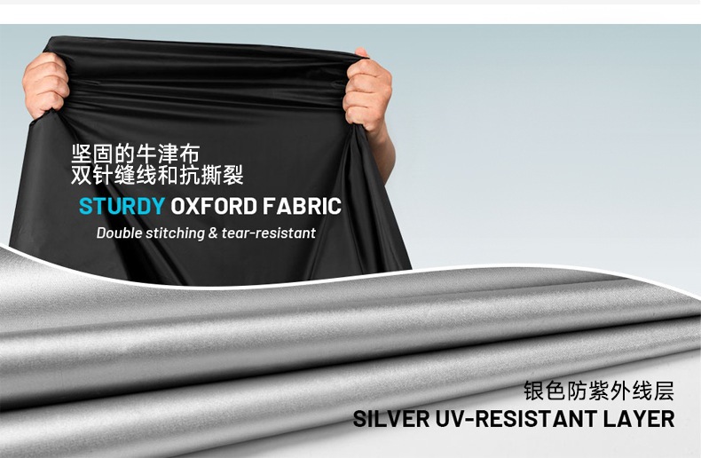 Ready Stock Supply of Oxford Cloth Motorcycle Covers, Sun-Proof and Rain-Proof Full Covers, Electric Vehicle Covers, Dust-Proof and Heat-Insulating Rain Covers