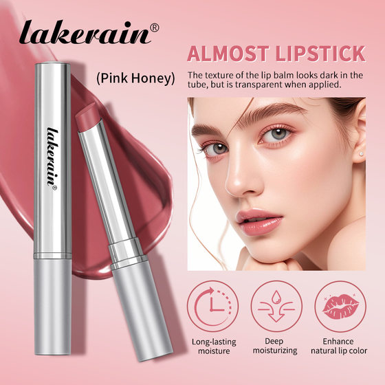 Cross-border lakerain powder honey lipstick lips dry moisturizing complexion lip balm factory wholesale