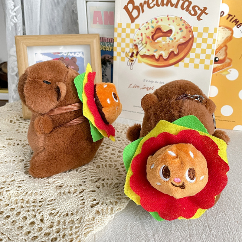 かわいい漫画カピバラシリーズぬいぐるみペンダントモルモット人形カピバラ子供のホリデーギフト卸売|undefined