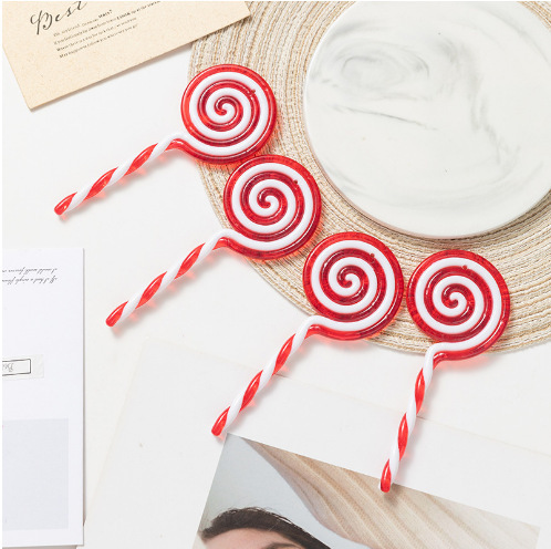 Christmas decoration acrylic crutches