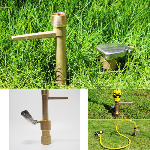 Gardening quick water valve full copper greening lawn buried water dispenser 6 minutes extra thread quick water dispenser PPR25