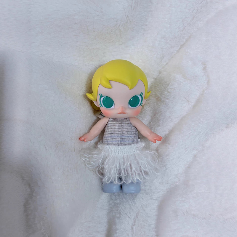 Original Positive Winter-Themed 12-Point Jasmine Ballet-Style Crochet Skirt, Elegant and Cute Molly Outfit Original Positive Winter-Themed 12-Point Jasmine Ballet-Style Crochet Skirt, Elegant and Cute Molly Outfit
