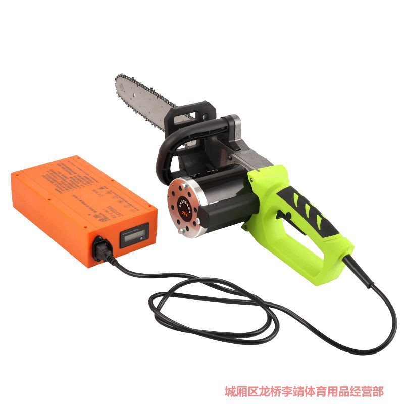 大功率背负式电锯家用锂电池伐木锯便携电链锯背包链条锯电动砍树