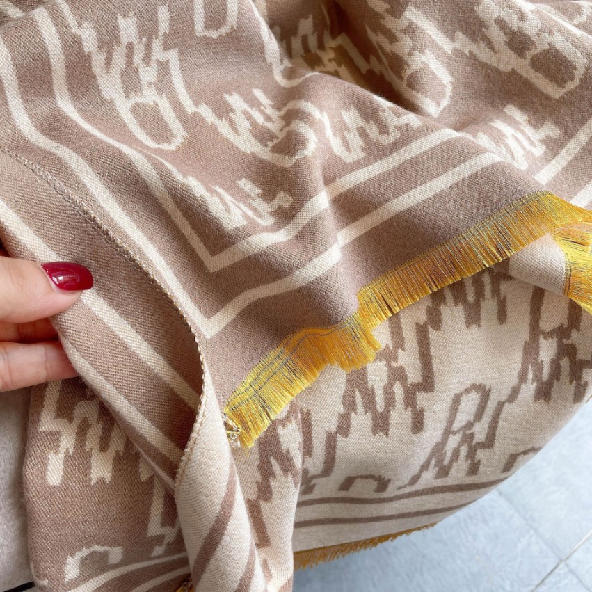 Heißer Verkauf Trend Schals Damenmode Buchstaben Faux Kaschmir Schal für Wärme im Herbst und Winter, Student_voghion.com
