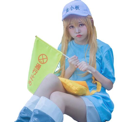 Work Cell Platelet Costume Clothes Hat Shorts Prop Shoes Banner Anime One-Time Shipping Dance