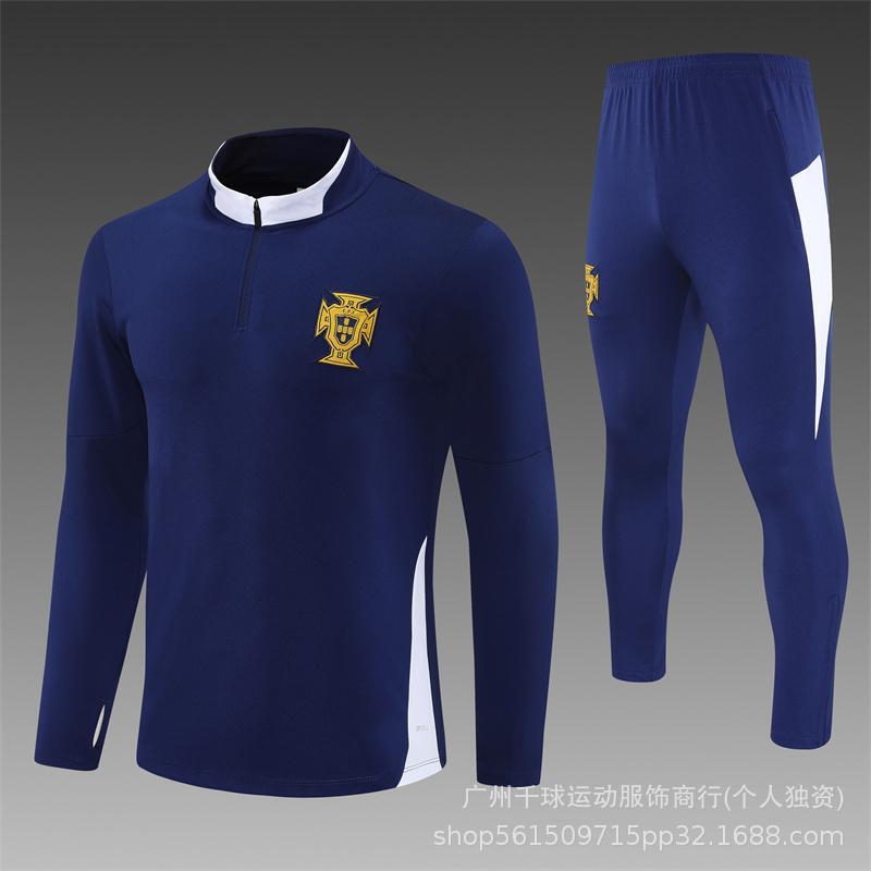 2526成人长袖半拉训练服巴黎皇马国米热刺切尔西阿森纳巴萨阿根廷|undefined