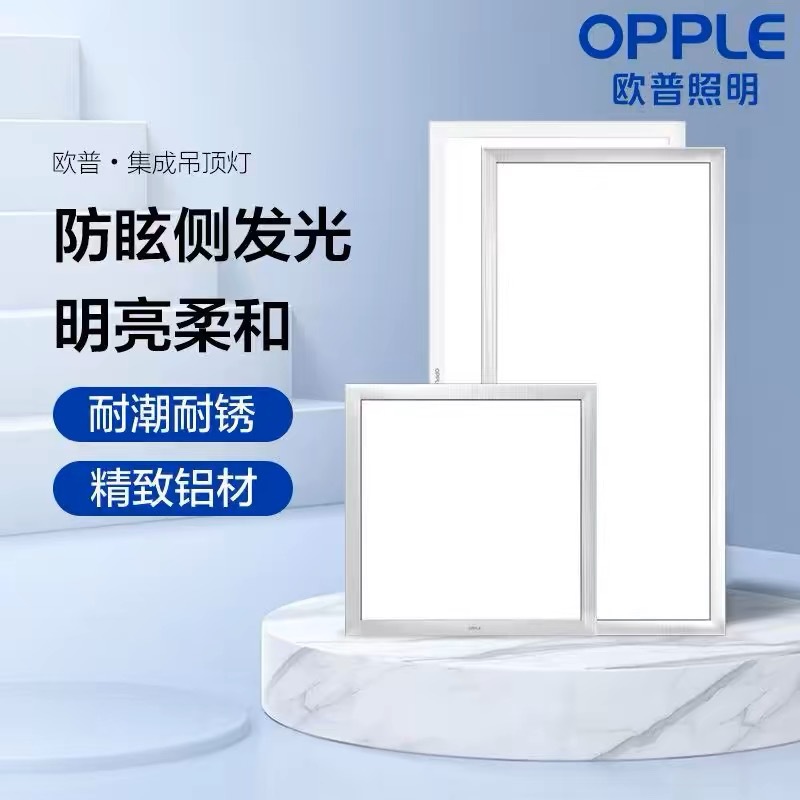 Built-in ceiling light panel