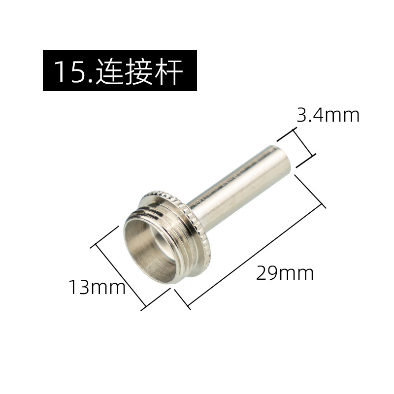 Repuestos para trompeta en Si♭, juego completo de válvulas, resortes y mecanismos universales.