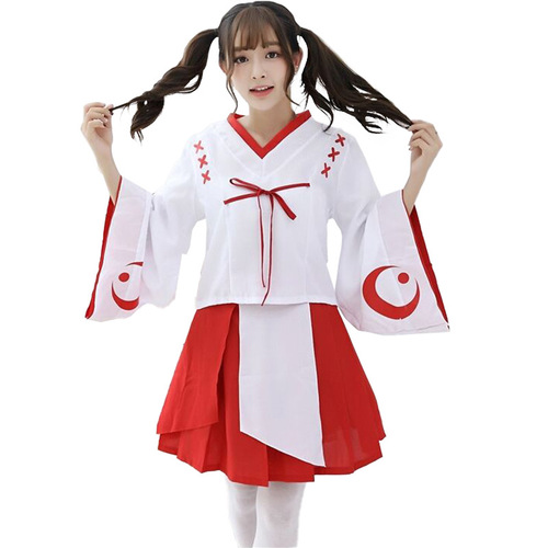 Foreign trade export Japanese maid animation Pure Land Kimono Platycodon dress adult women's cosplay