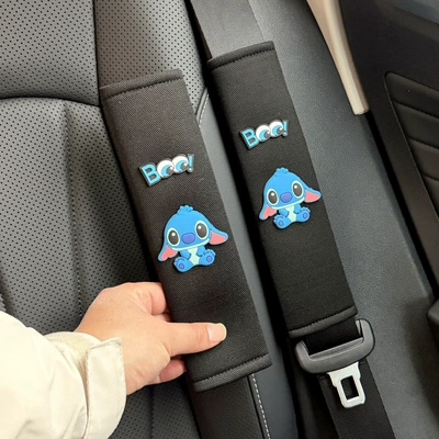 Cartoon Car Interior Decoration, Seat belt shoulder pad
