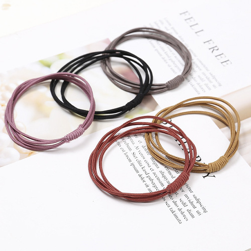 Korean Minimalist 4-in-1 Hair Tie, Fresh & Cute Headband, Mori Girl Style, Internet-Famous Hair Rope for Styling – Perfect Hair Accessories