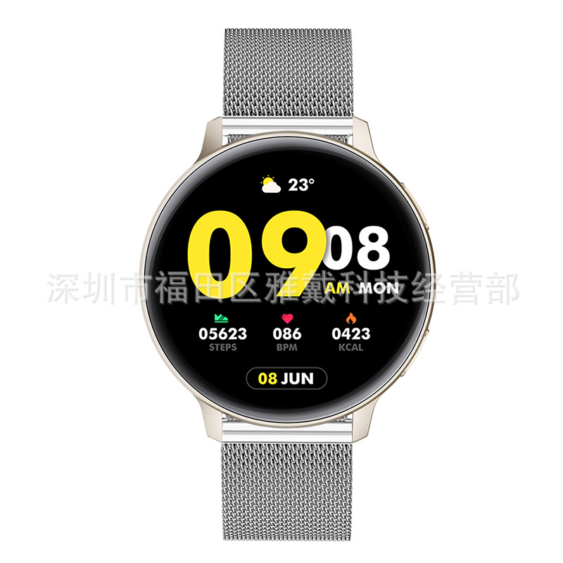 Cross-border S53 reloj inteligente ritmo cardíaco sangre oxígeno presión arterial sueño paso conteo Bluetooth llamada pulsera inteligente reloj deportivo
