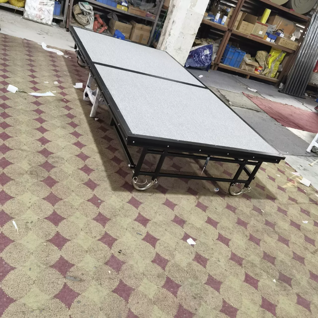 厂家直供折叠舞台 酒店专用舞台小型快速安装临时舞台婚庆T台