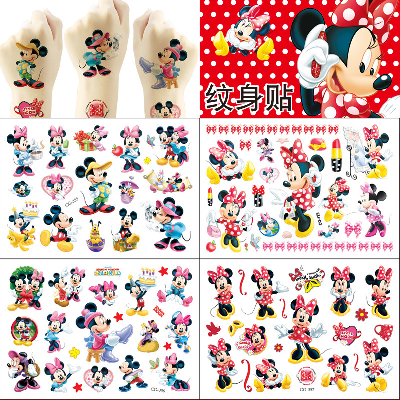 Cartoon children's tattoo stickers