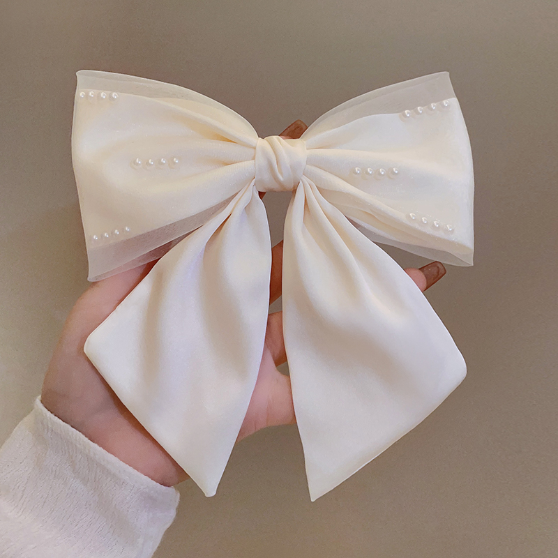 IG Style Elegant Lady Bow Knot Cloth Hair Clip 1 Piece display picture 6
