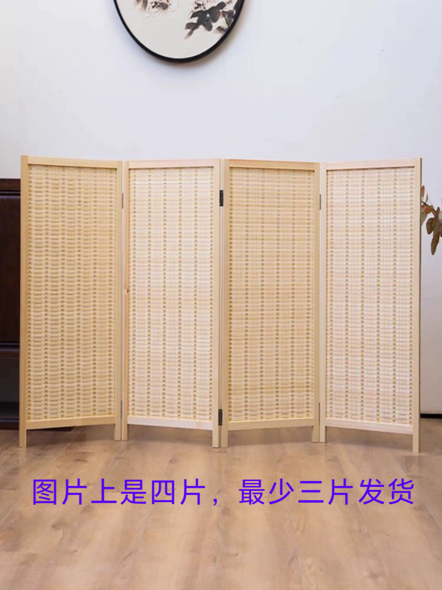 Bamboo children's screen partition kindergarten area corner fence…