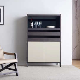 慕谷意大利进口酒柜北欧轻奢餐边柜现代简约茶水柜客厅储物玄关柜