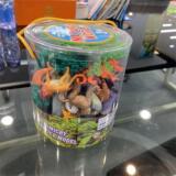 Динозавр из ПВХ, маленькая реалистичная игрушка, комплект