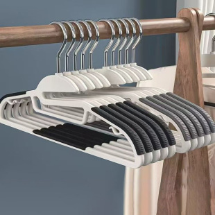 Non-slip hanger, drying rack for home use, storage system