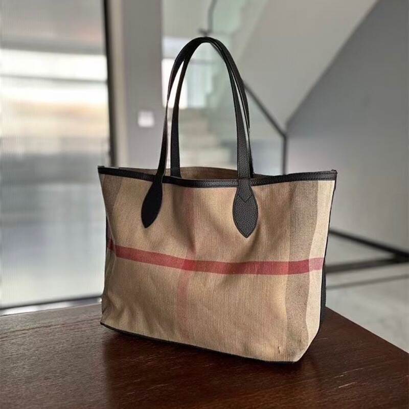 Export foreign trade handmade shopping bag with shoulder bag cowhide cross-border jute tote handbag handbag simple big bag