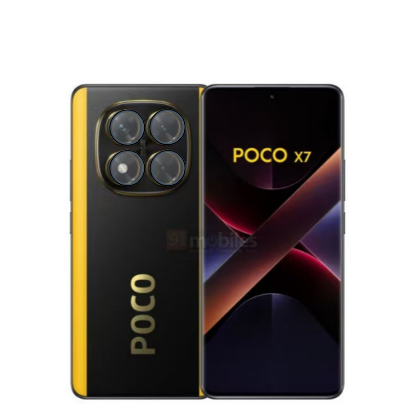 Aplicable a Xiaomi PocoX7 película de lente Xiaomi película de cámara de teléfono móvil metal más película protectora de ojo de halcón de vidrio