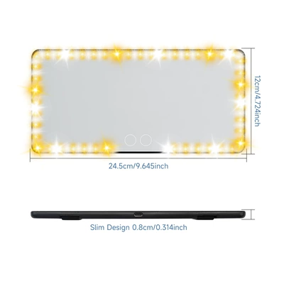 Sun visor rearview mirror mirror sun visor LED light