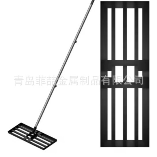 耙子高尔夫草坪平整耙不锈钢草坪整理器平沙器园林工具厂家平地耙|undefined