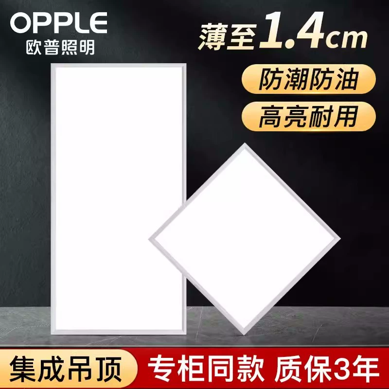 Built-in lights, ceiling light panel for bathroom