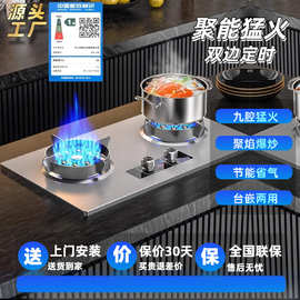 惠普好太太燃气灶家用厨房煤气灶猛火液化气炉台式嵌入式天然气灶